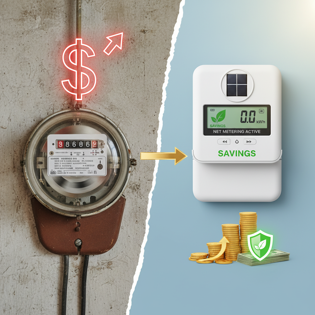 Solaranlage auf Schweizer Hausdach