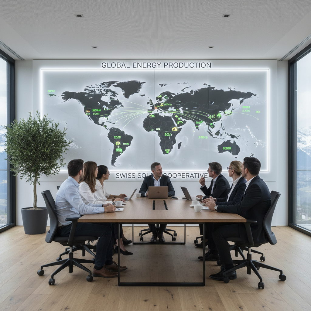 Photovoltaik-Module bei Sonnenschein