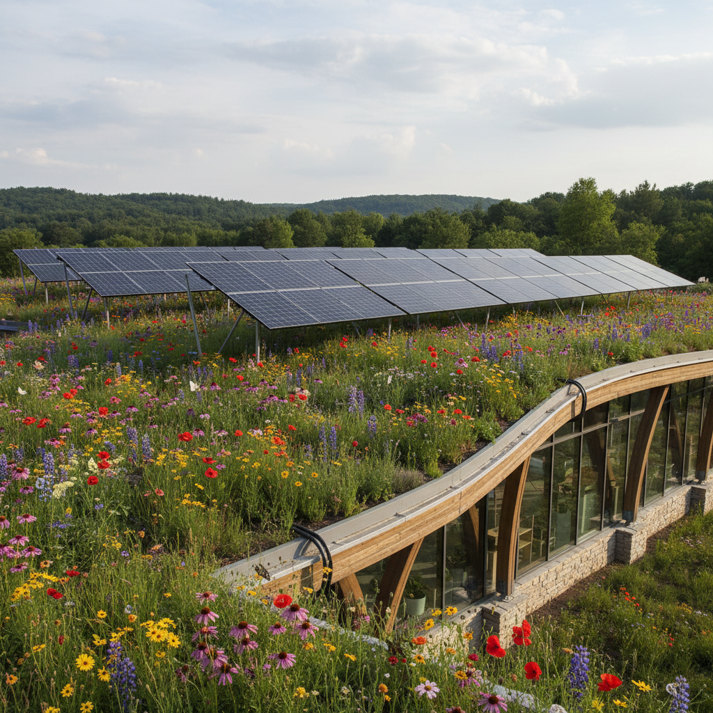 Solarpanels auf Einfamilienhaus in der Schweiz