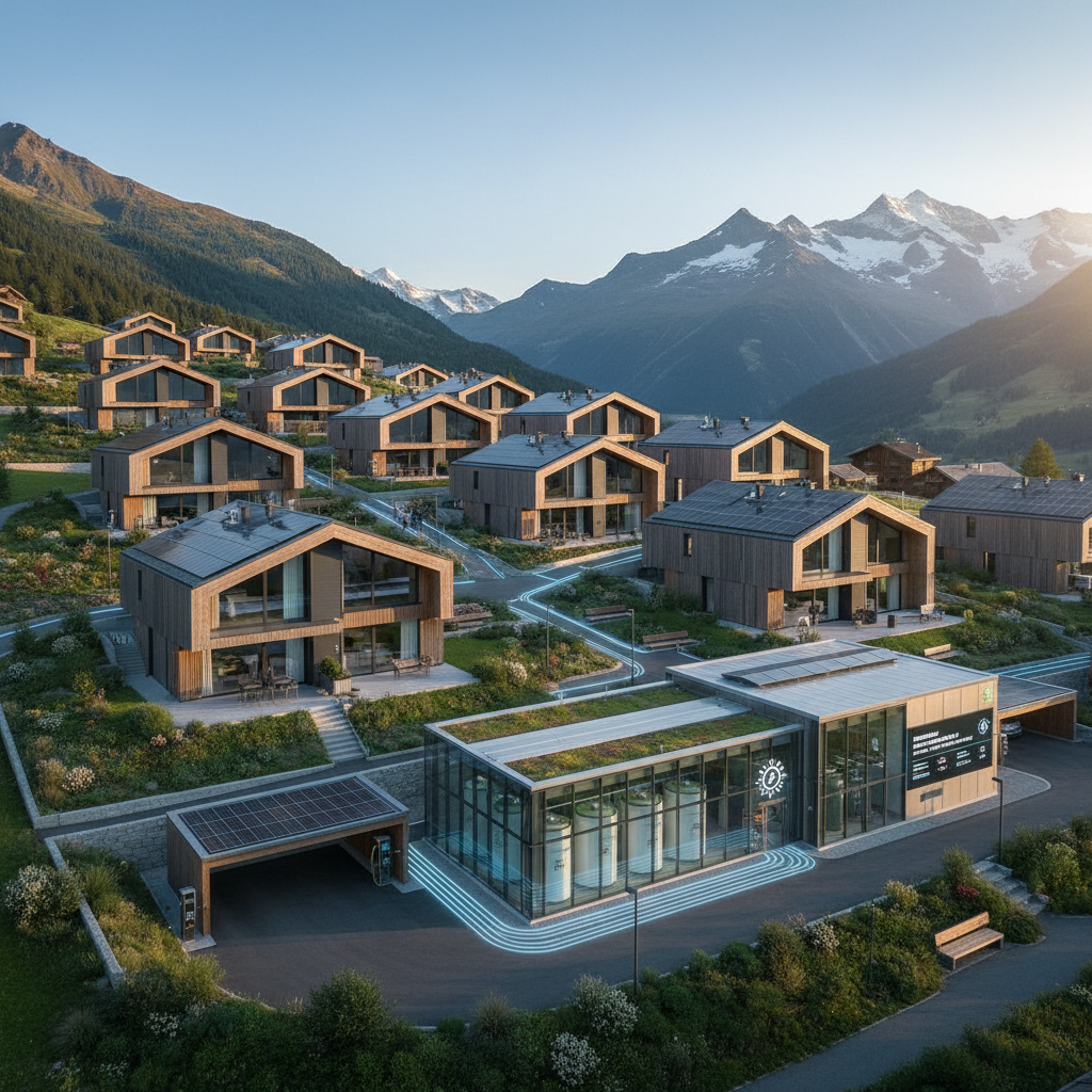 Photovoltaik-Module bei Sonnenschein